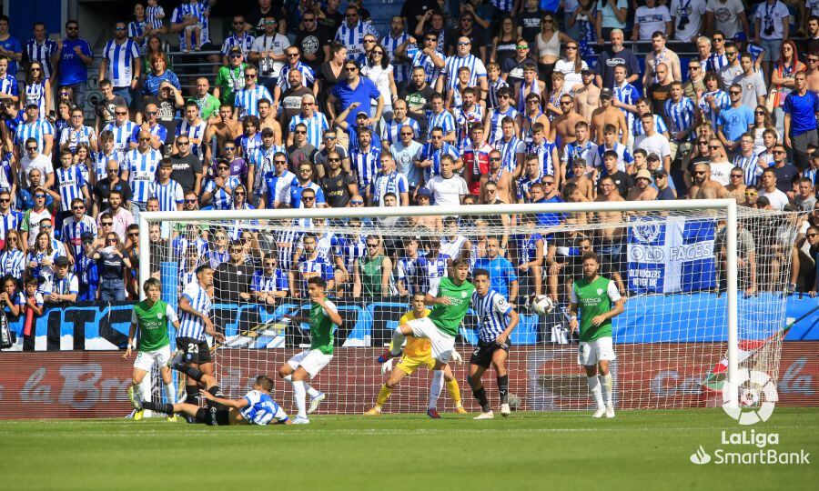 El Huesca no consiguió sumar un buen resultado ante el Alavés