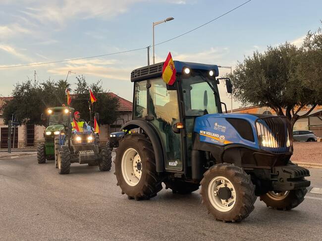 Tractoradas en la provincia de Alicante