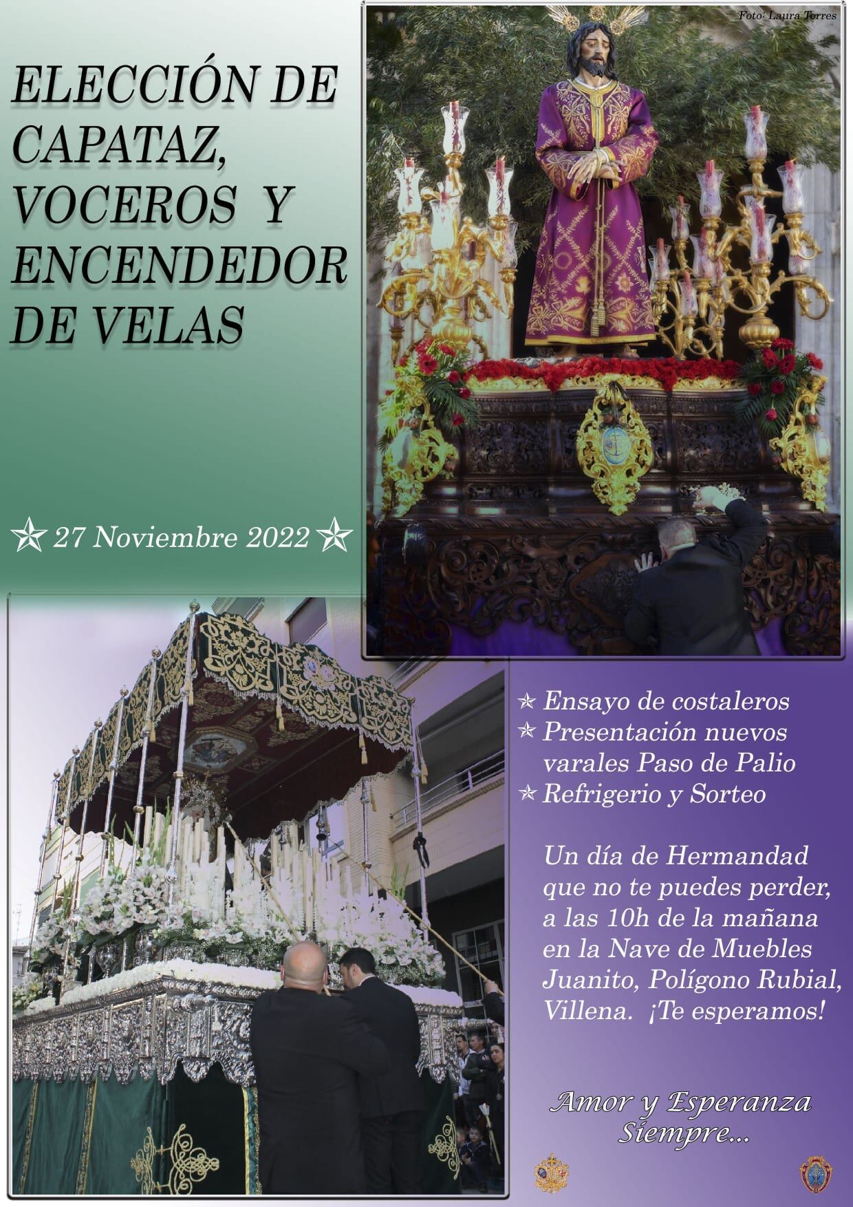 Cartel del encuentro