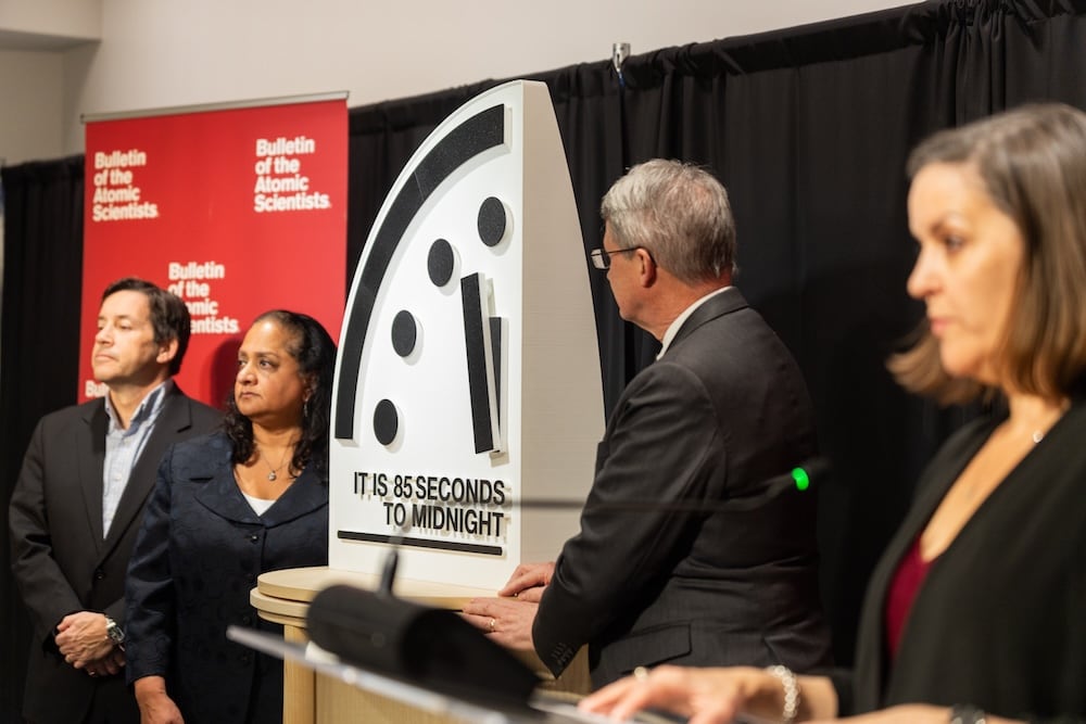 El 'reloj del fin del mundo' se acerca a 85 segundos de medianoche
