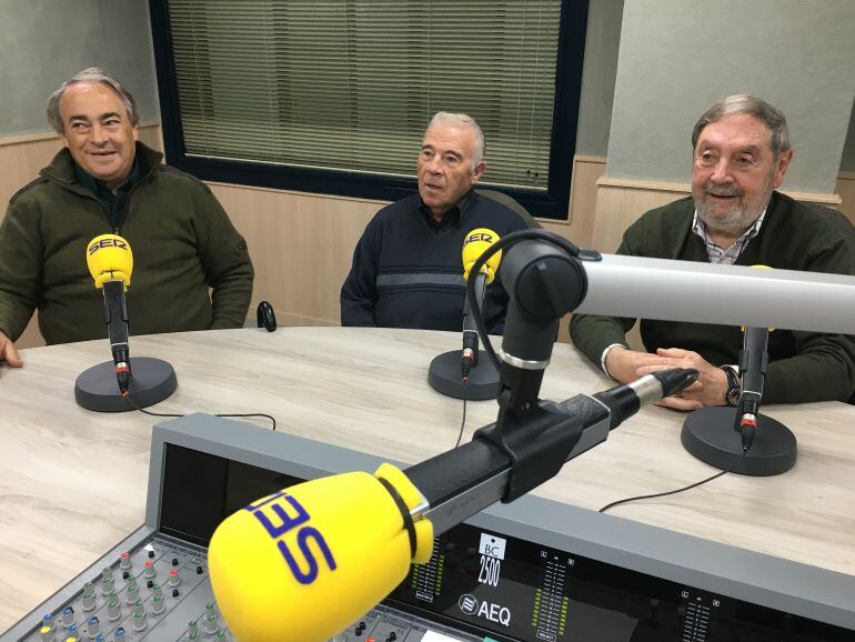 José Domingo Malea, Juan de Dios Falcó y José Cremades 