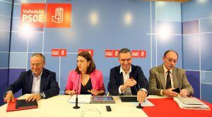 Emilio Alvarez, Soraya Rodríguez, Javier Izquierdo y Mario Bedera
