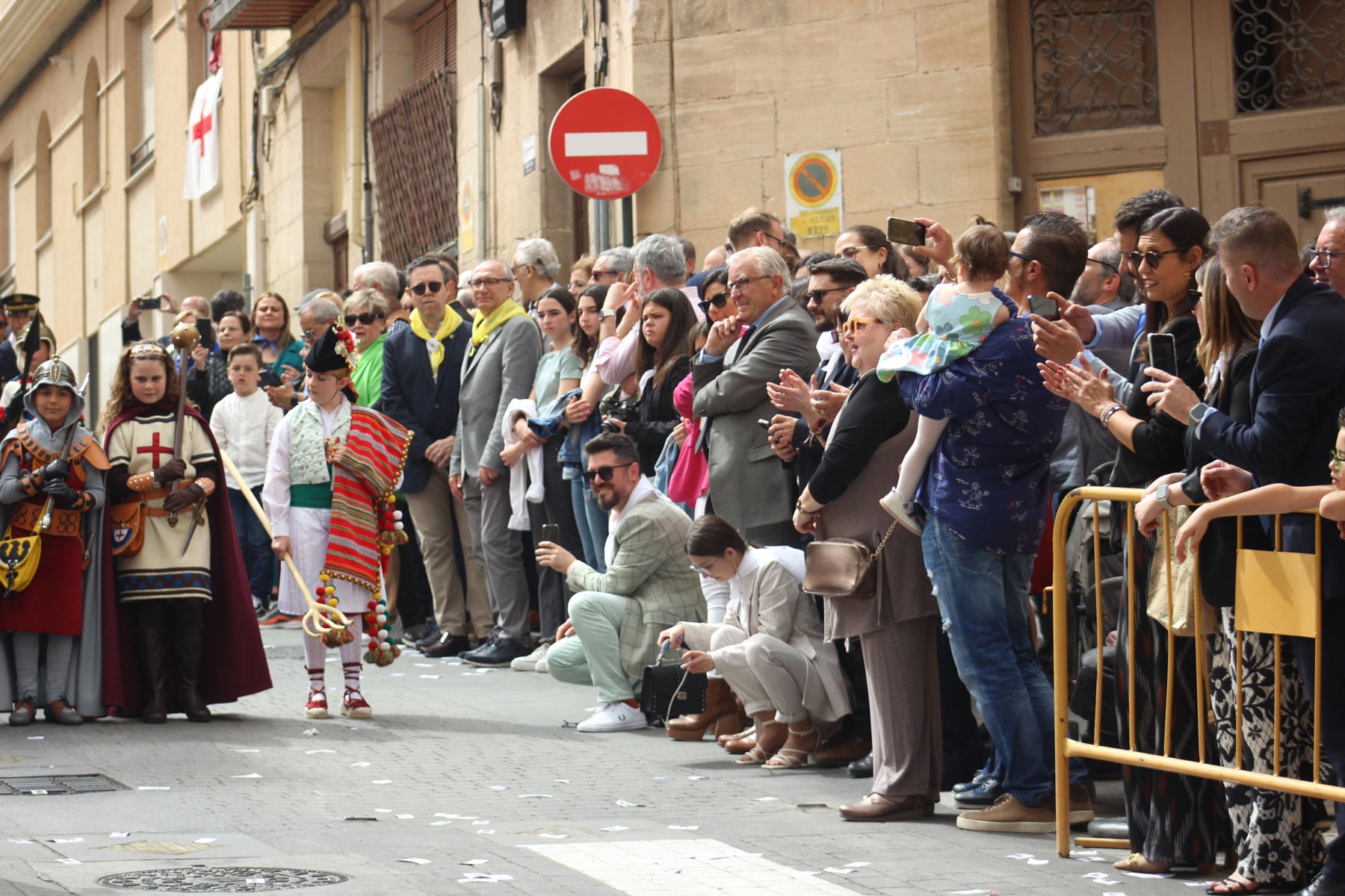 El público se ha agolpado en el Partidor para ver el siempre emotivo momento de la &#039;arrancà&#039; de los dos bandos