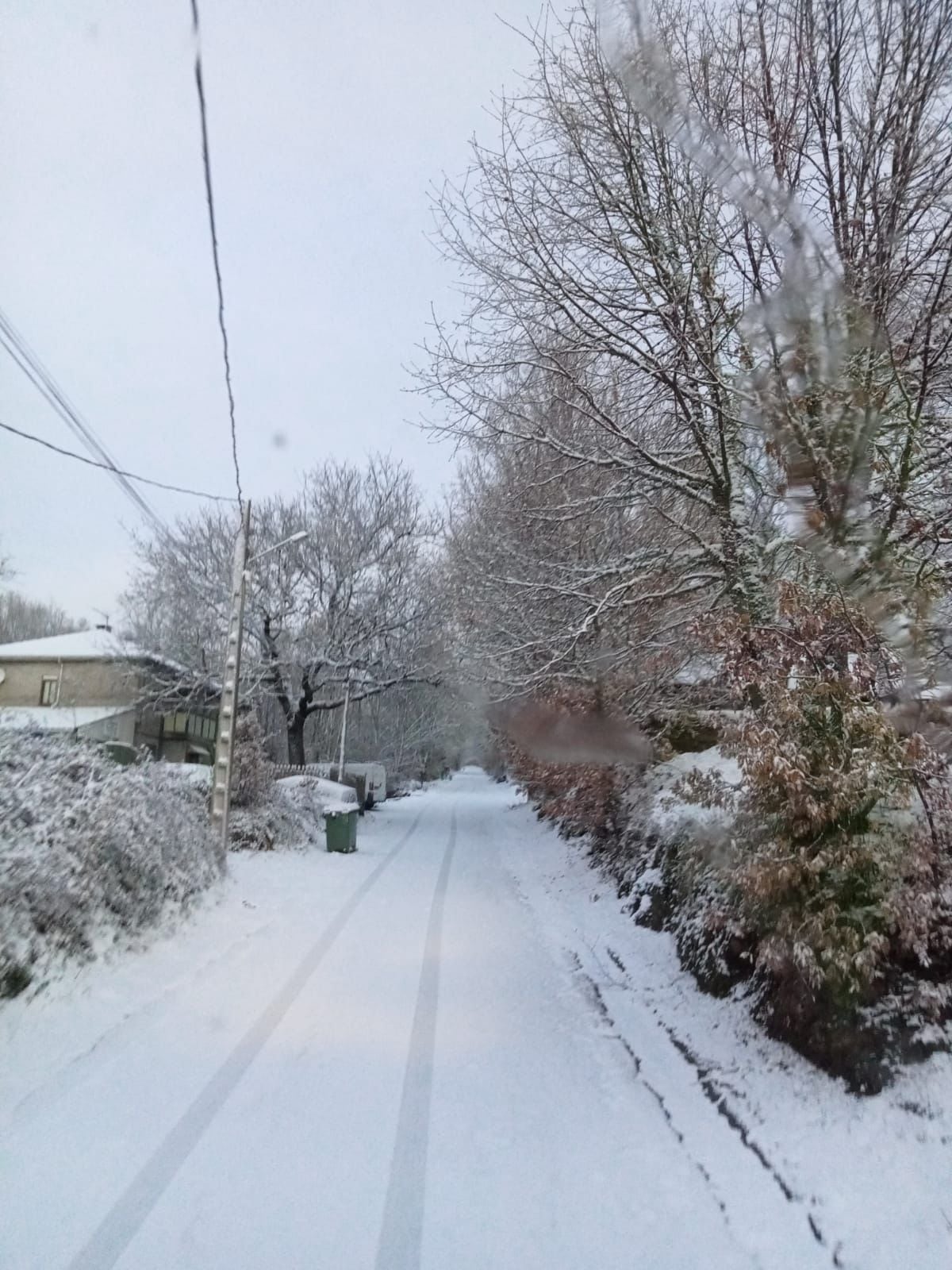 La borrasca Ingrid deja nevadas en varias carreteras de la provincia de Zamora, provocando el embolsamiento de más de 400 camiones. Foto: Diputación de Zamora.