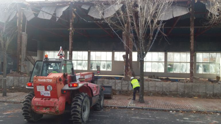 La demolición ha destapado más problemas estructurales en el edificio vecino