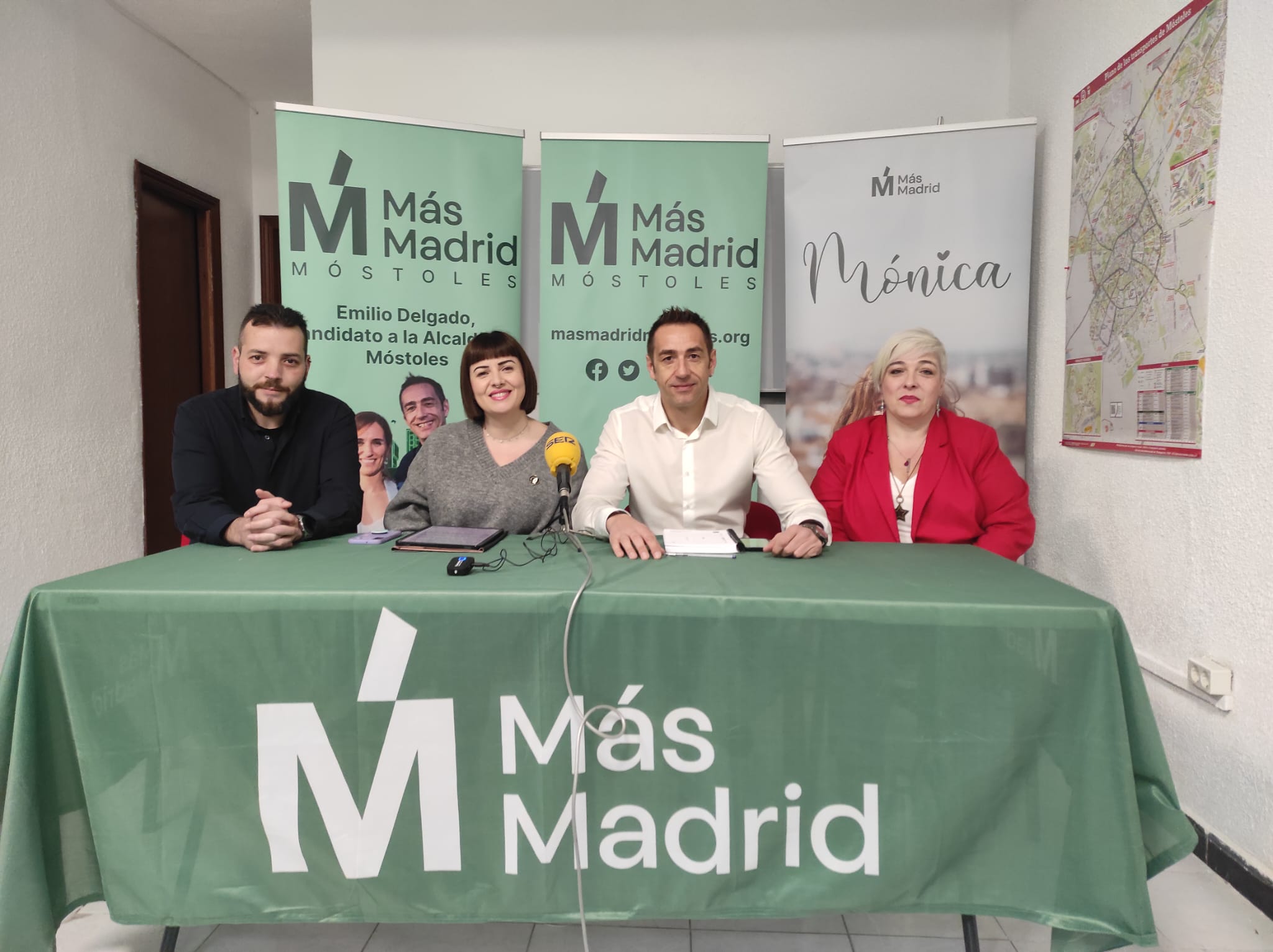 Candidatos de Más Madrid Móstoles