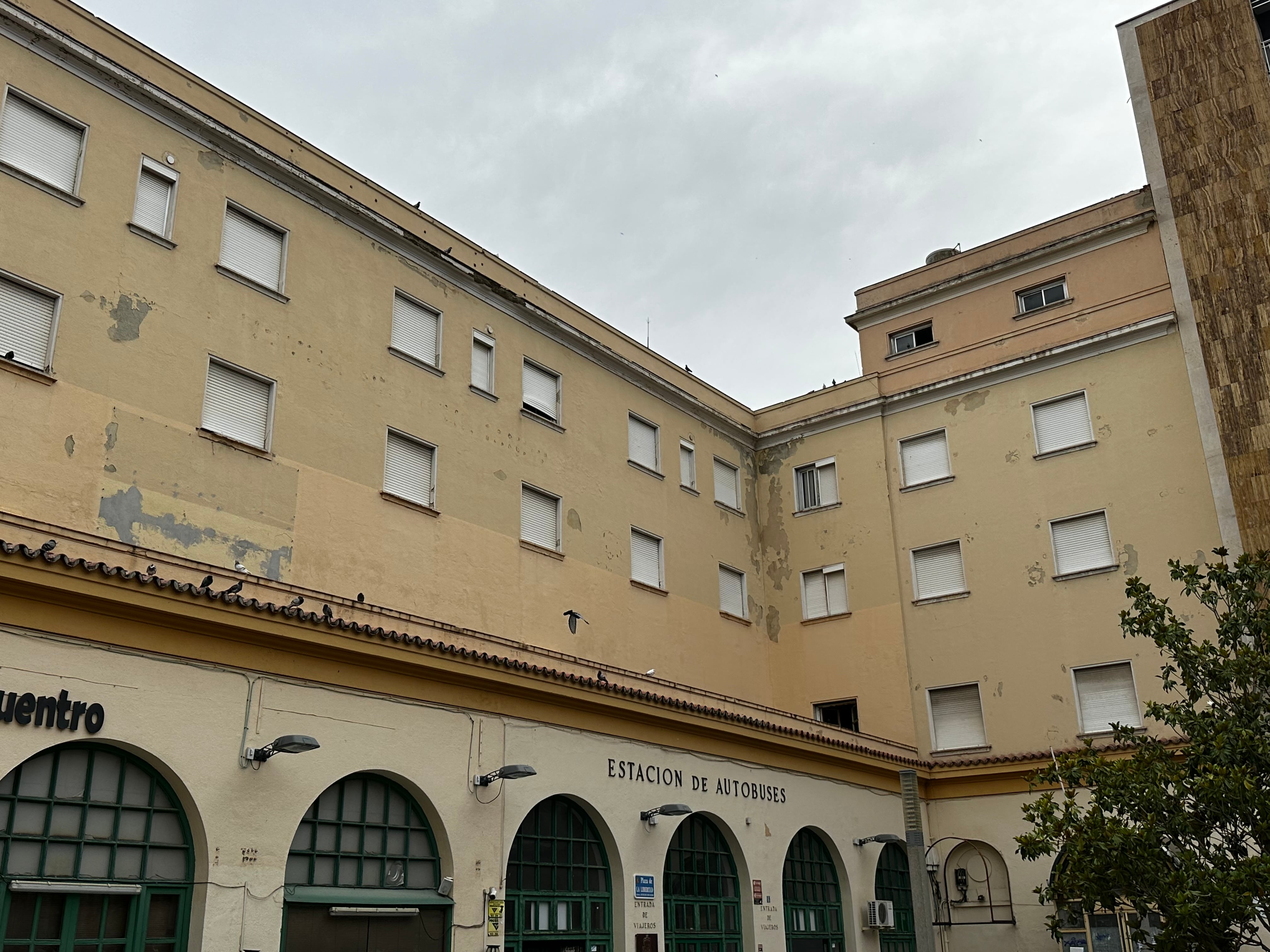 Antiguo Hotel Rey Fernando en Jaén.
