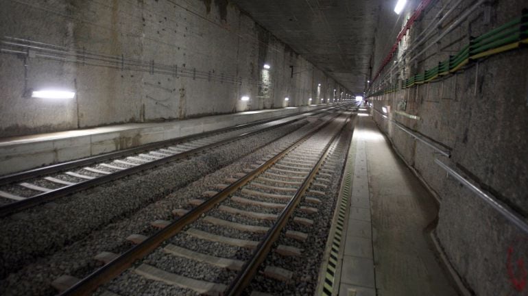 Túnel ferroviario en el Pinar de Antequera