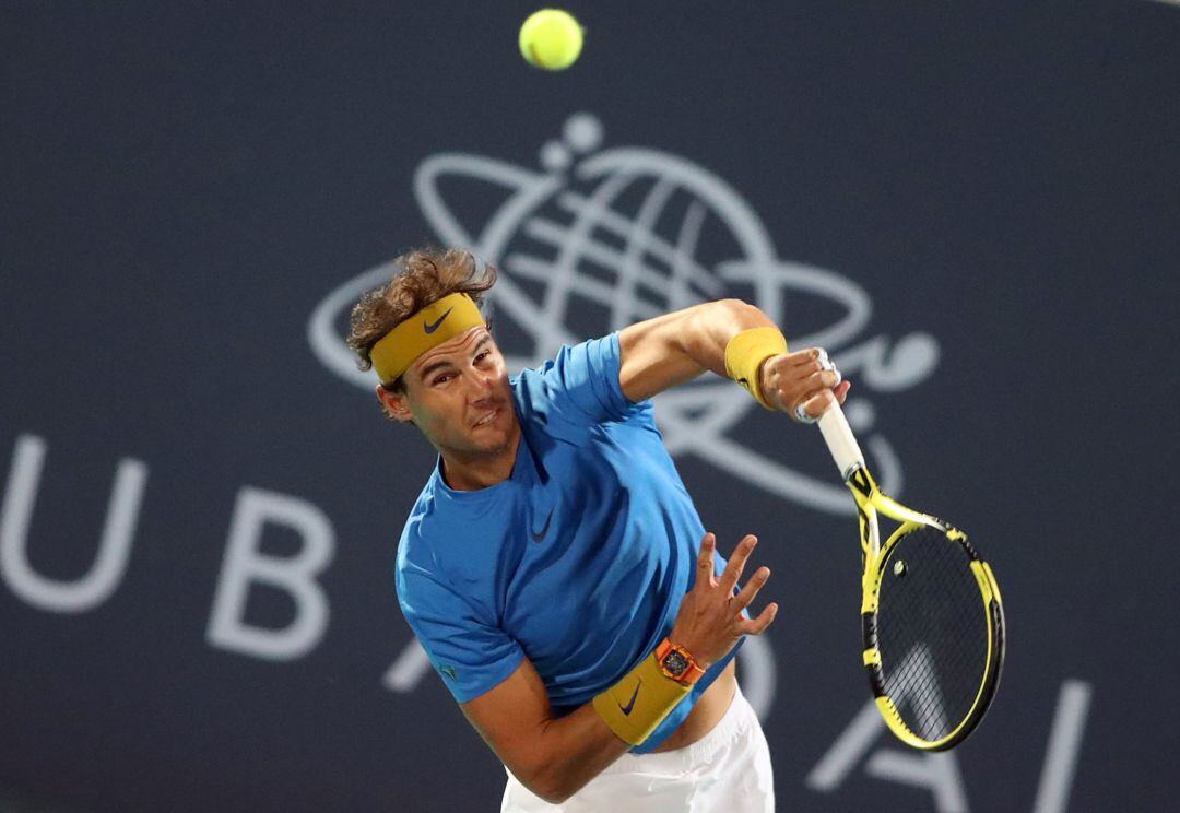 Rafa Nadal, en su partido ante Kevin Anderson.