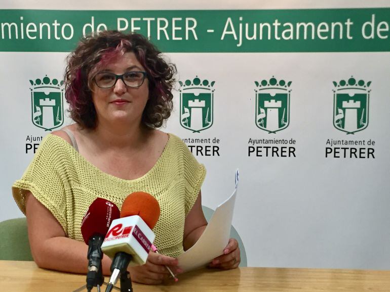 Silvia Rodríguez, edil de Educación de Petrer 