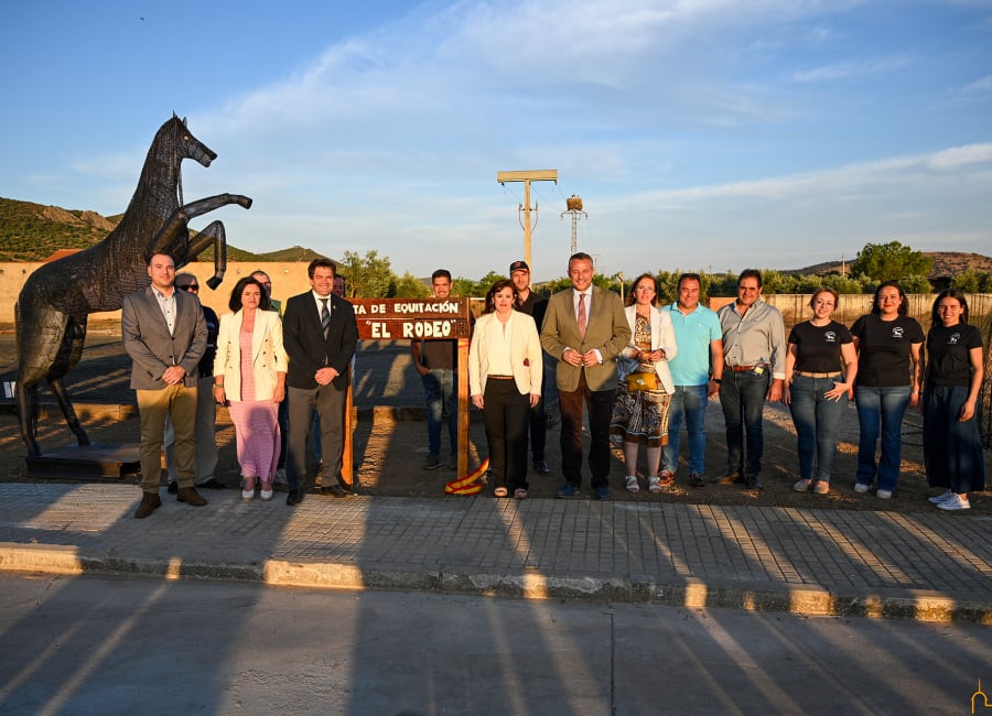 Guadalmez Inaugurada Pista De Equitación