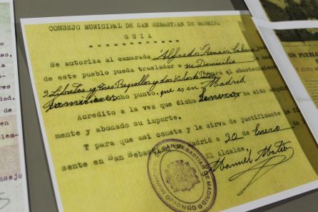 Documento del &#039;Consejo Municipal de San Sebastián de Madrid&#039;