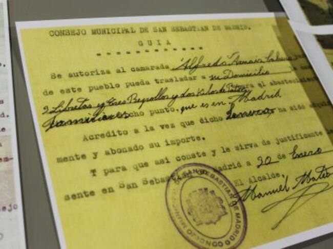 Documento del 'Consejo Municipal de San Sebastián de Madrid'