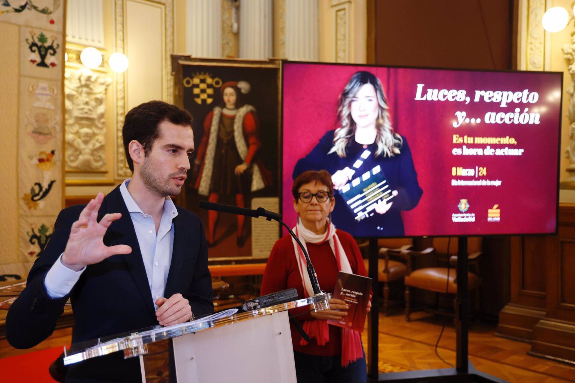 29/02/2024 8M.- Isa Rivero leerá el manifiesto en el acto institucional que reconocerá a Lola Herrera por su lucha por la igualdad.

La boxeadora y química Isabel Rivero será la encargada de leer el manifiesto conmemorativo del 8M en el acto institucional organizado por el Ayuntamiento de Valladolid y donde se reconocerá también, a título individual, a la actriz Lola Herrera por &quot;su lucha día a día por la igualdad&quot;.

POLITICA CASTILLA Y LEÓN ESPAÑA EUROPA VALLADOLID
AYUNTAMIENTO
