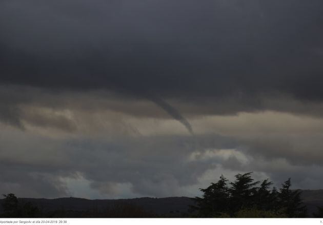 Tuba captada el 18 de abril de 2019 en la provincia de Ávila