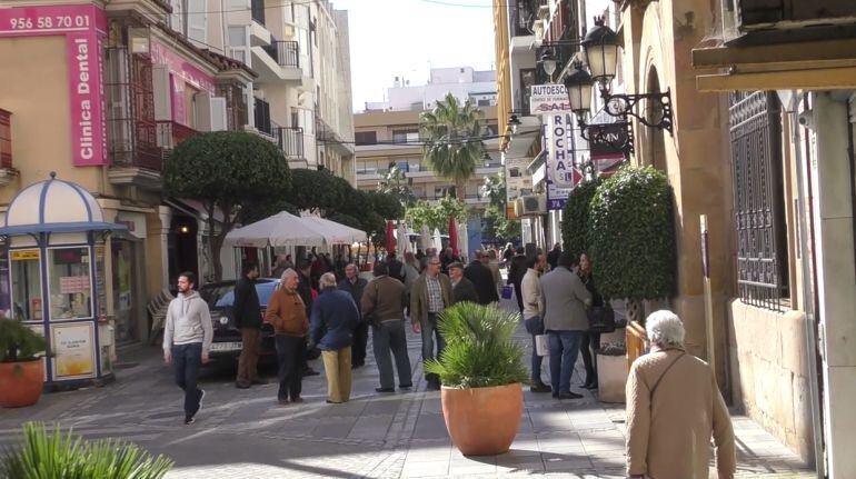 Calle Alfonso XI de Algeciras