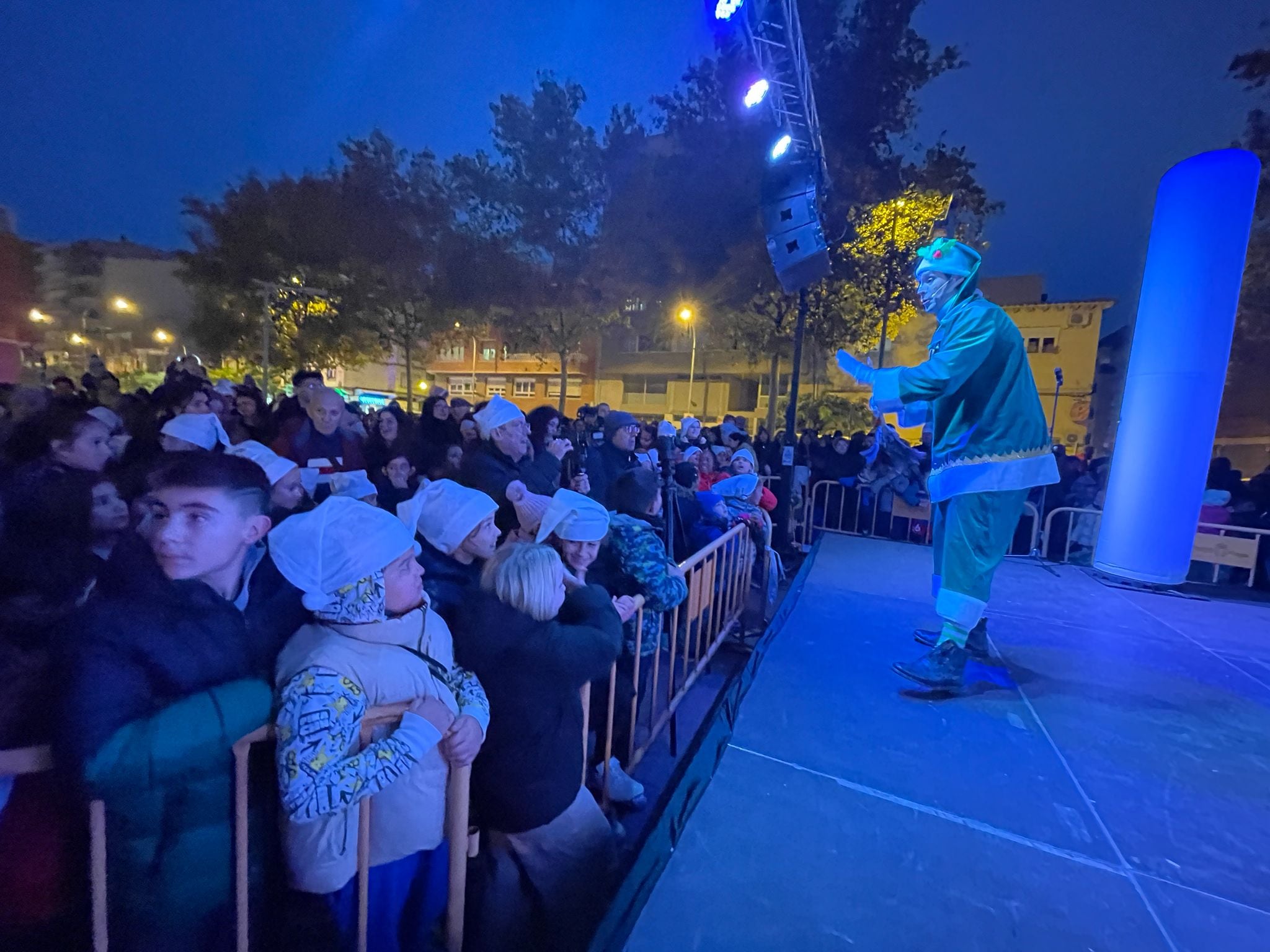 Encendido alumbrado Fraga 2024.