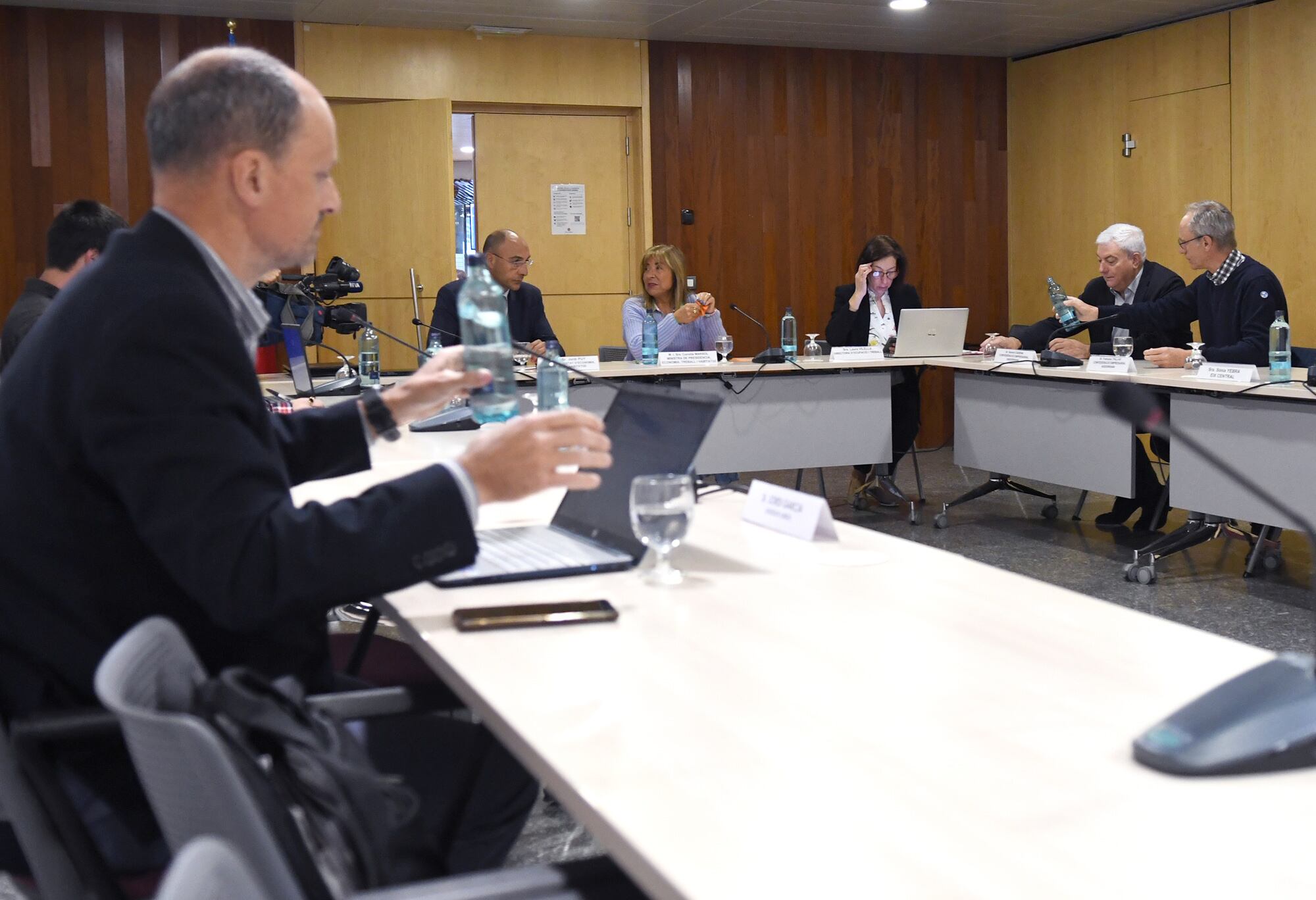 Reunió del consell econòmic i social d'aquest dimarts