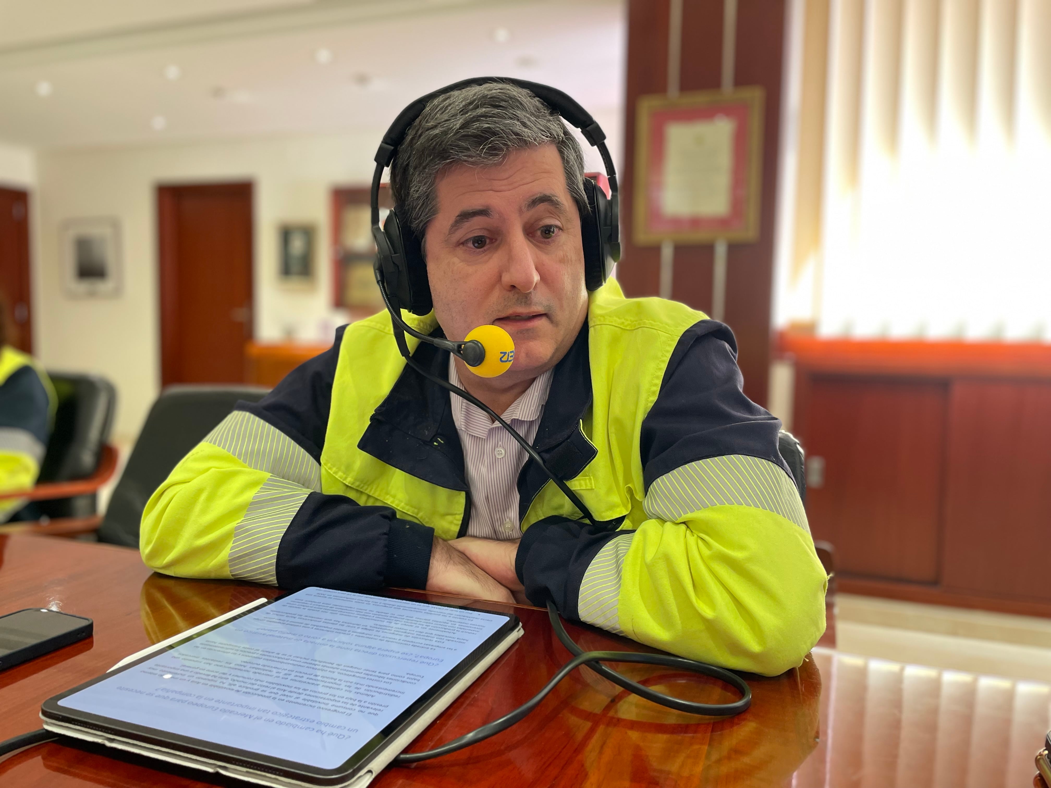 Javier López, Jefe del Departamento Técnico.