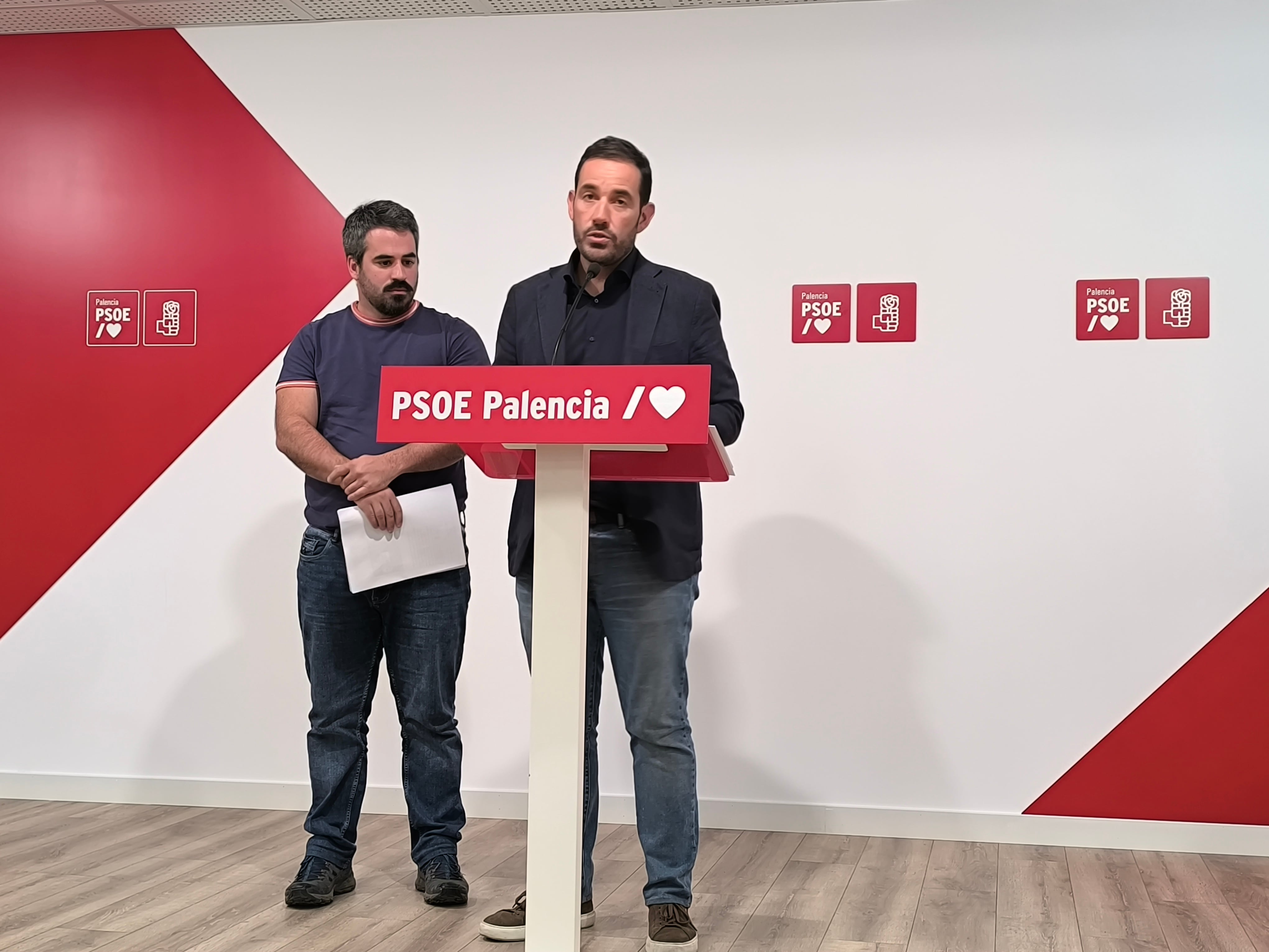 Miguel Ángel Balnco y Jorge Ibáñez denuncian las políticas de la Diputación