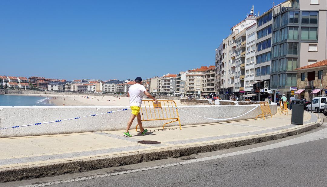 Paseo playa de Silgar, Sanxenxo