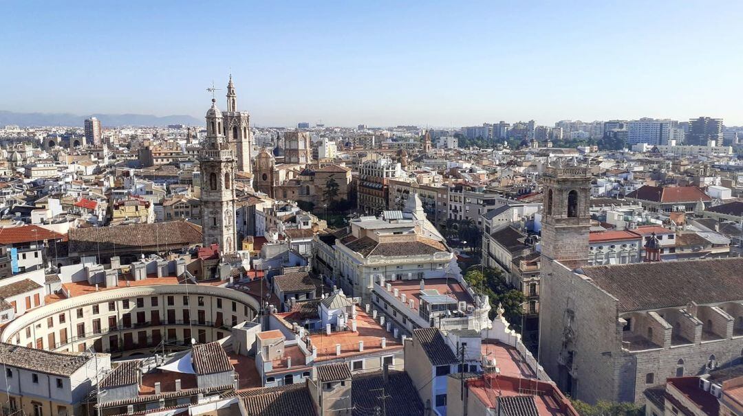 Panorámica de la ciudad de València