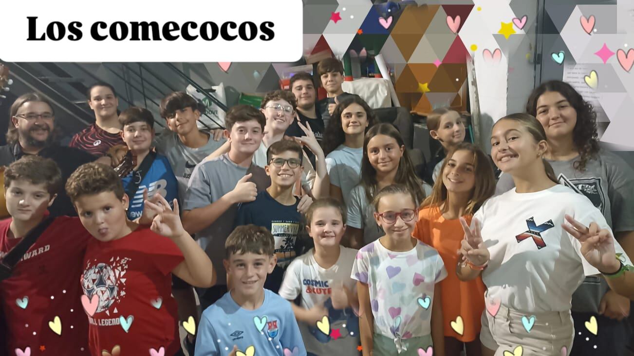 La comparsa infantil de Barbate Los comecocos