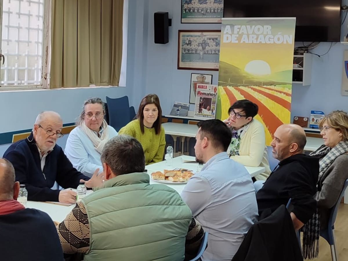 Villagrasa denuncia en Barbastro que “el PP juega con la salud de decenas de miles de personas y parece que no les importa”