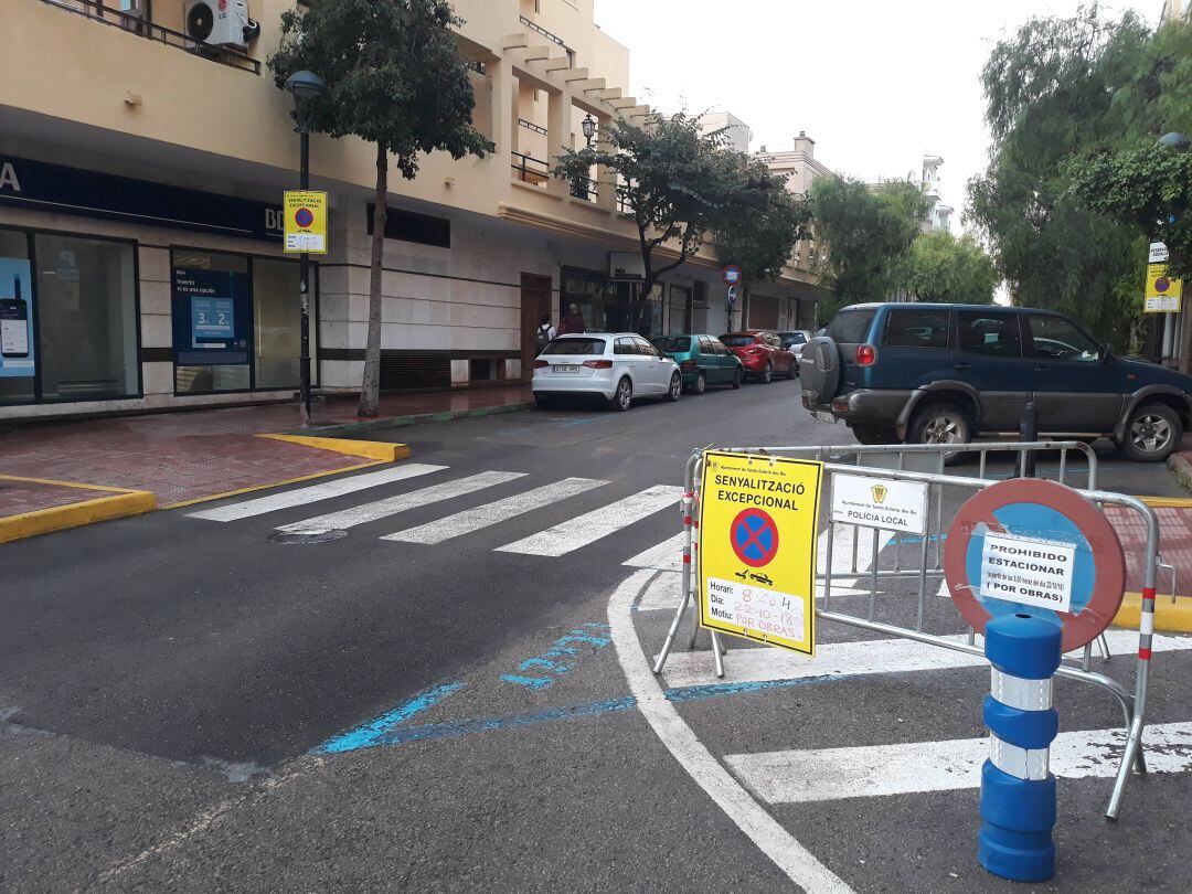 Imagen de archivo de una de las calles en obras