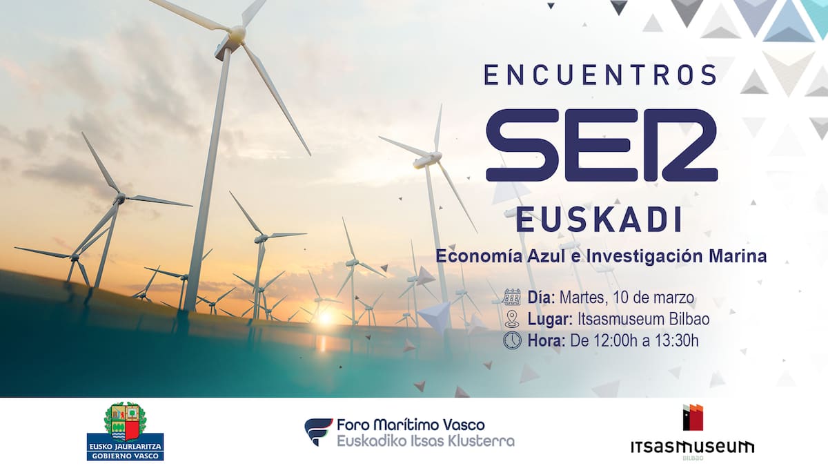 La Economía Azul: Cadena SER Euskadi reúne a expertos en investigación marina y futuro sostenible