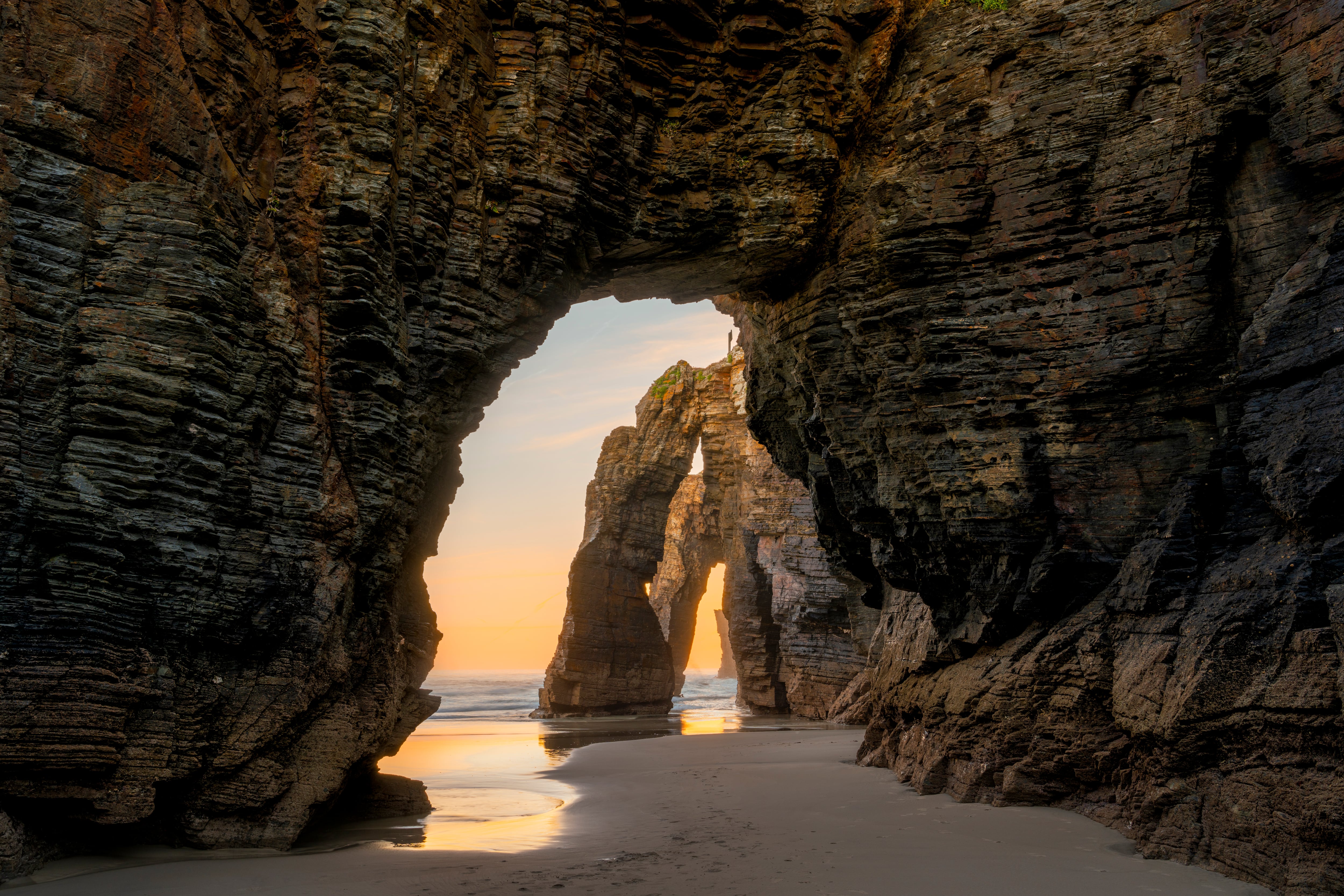 Playa de As Catedrais (Ribadeo, Lugo).