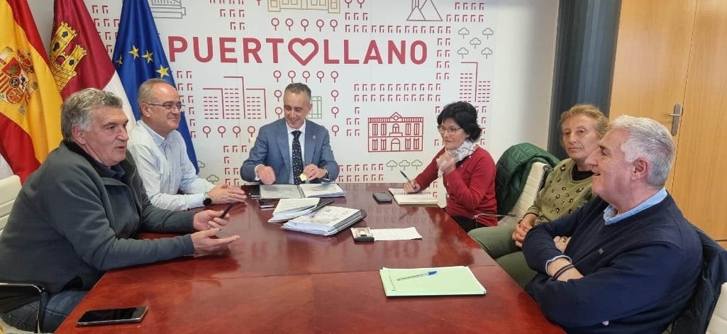 Alcaldes de los municipios de la Comunidad de Usuarios del Montoro