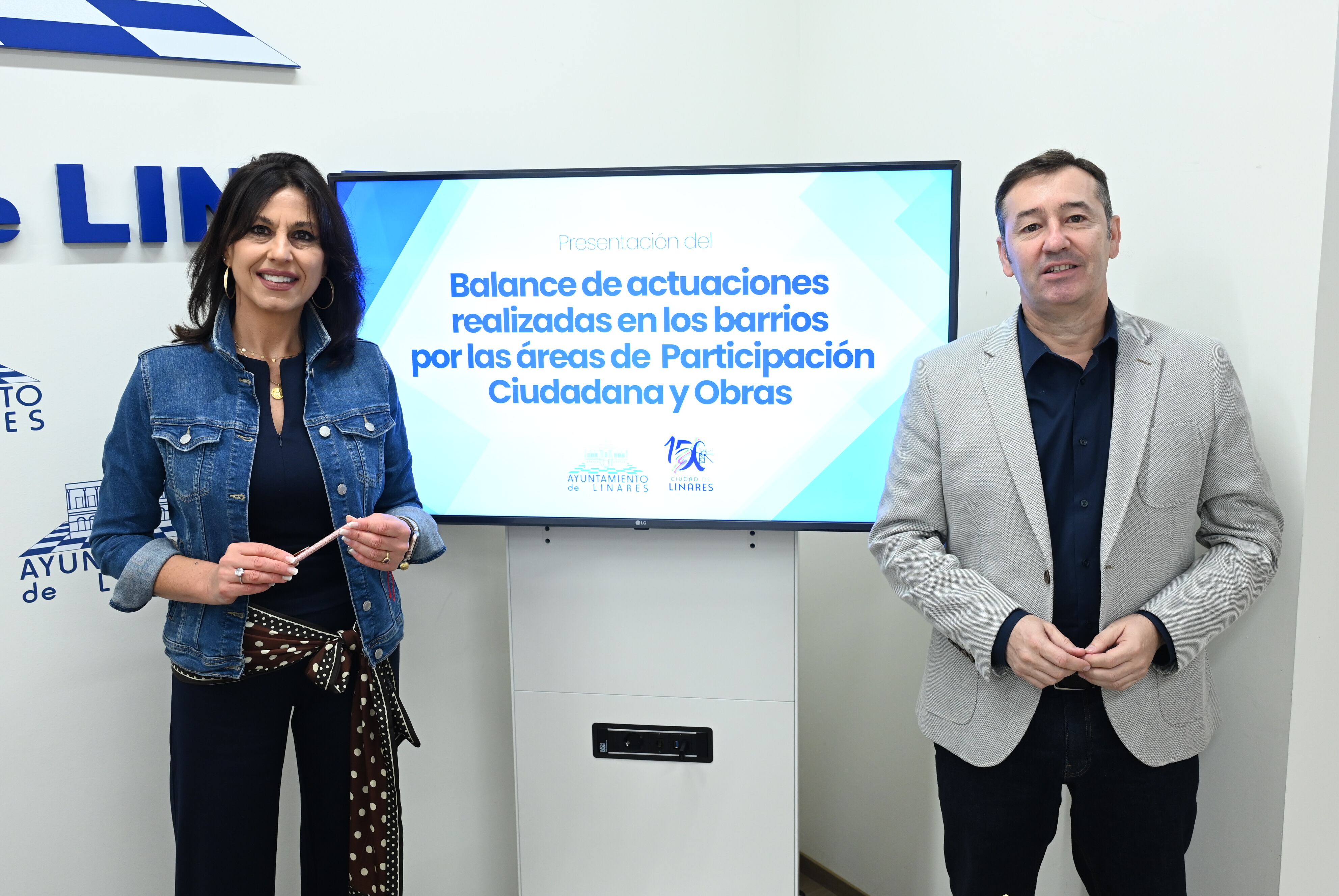 Mamen Muñoz y Michel Rentero.