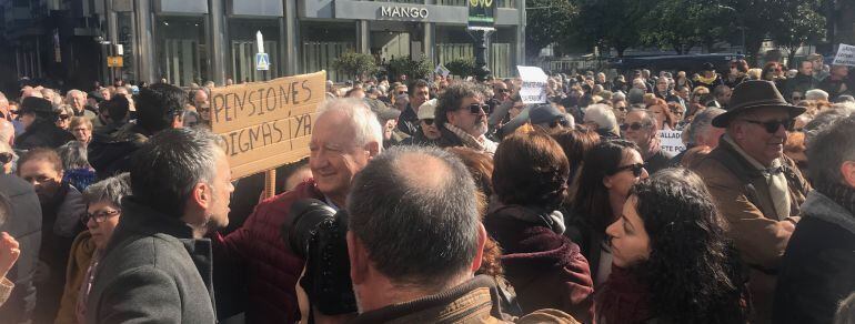 Los Pensionistas en el Obelisco
