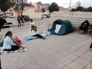 Este grupo de fans viene de Barcelona, Salamanca y Madrid