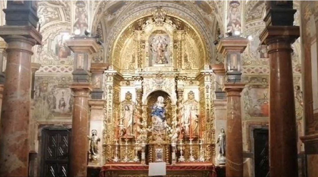 Imagen de la Capilla sacramental de San Lorenzo tras su restauración