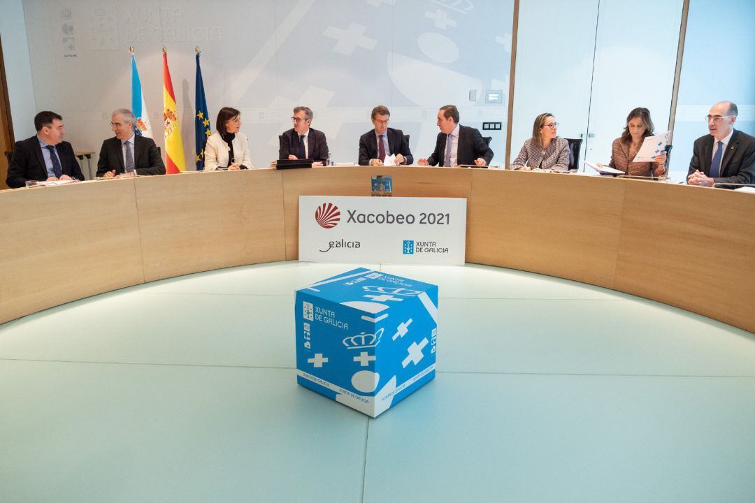 Reunión del gobierno gallego