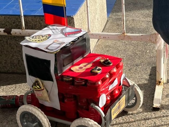 Arrastre de latas en Algeciras