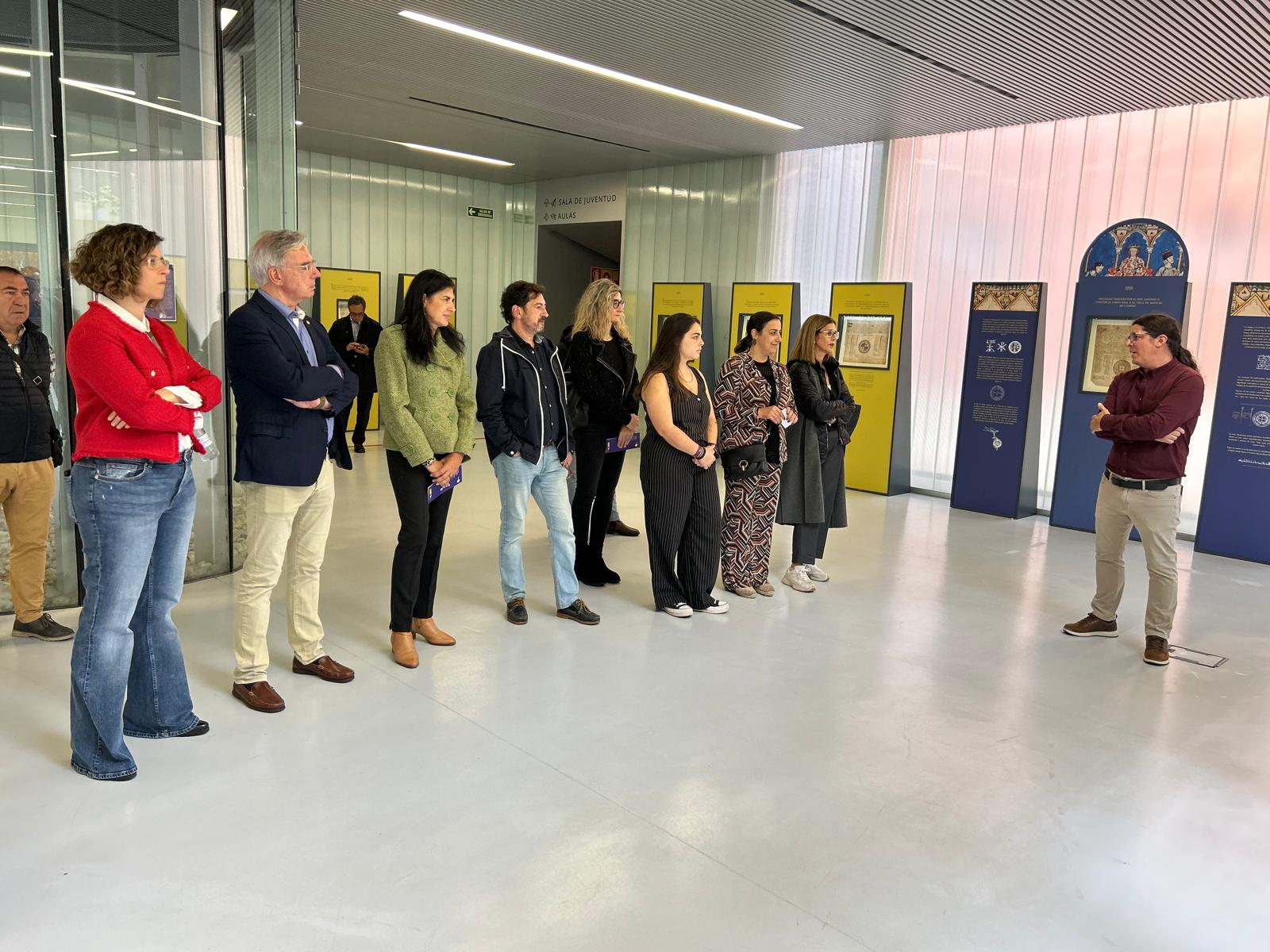 Inauguración de la exposición “El documento medieval en la Cancillería de Alfonso x”