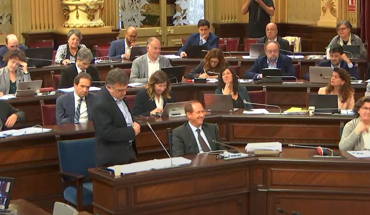 Sessió parlamentària d'aquest dimarts