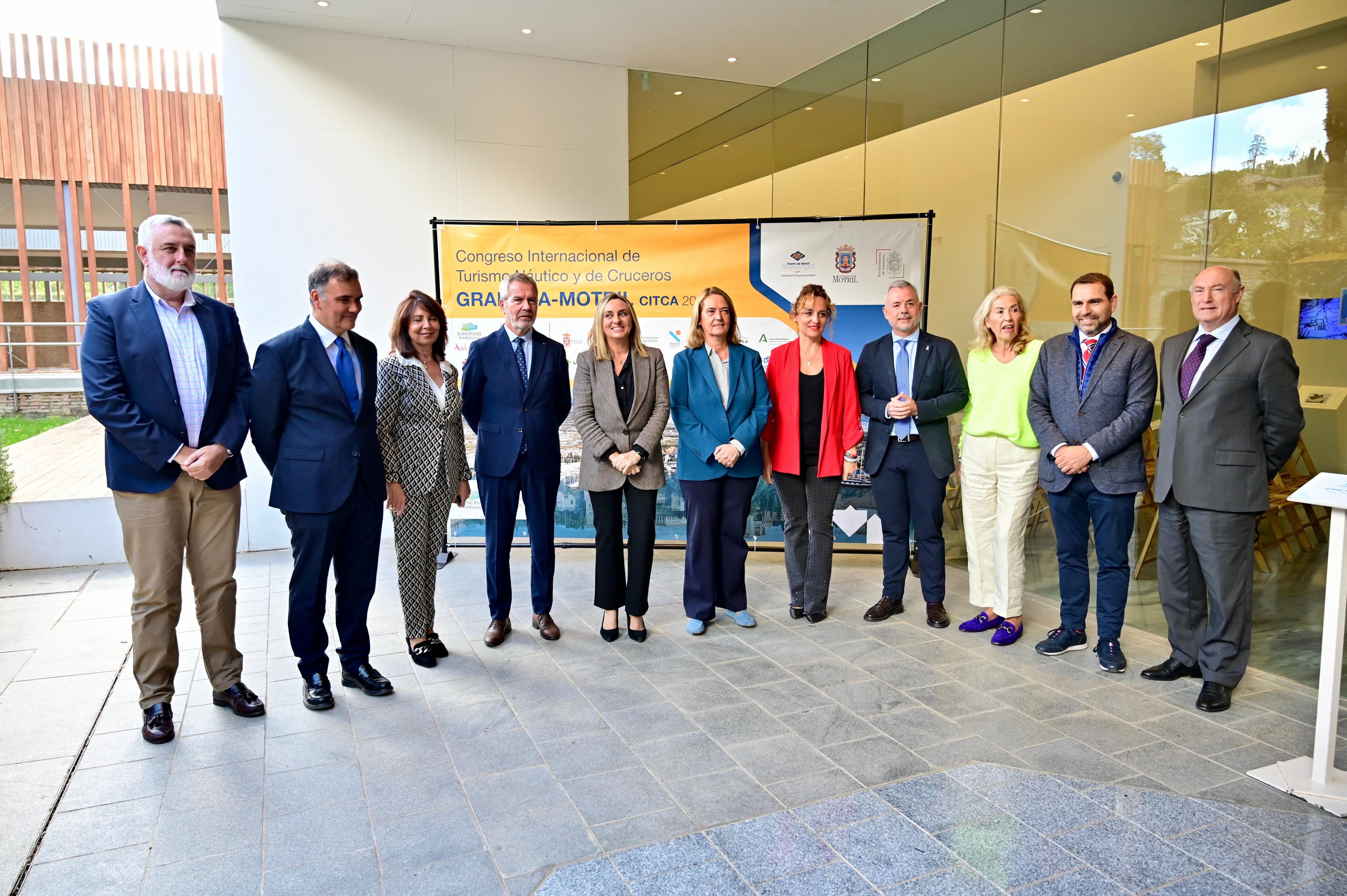 Presentación preparativos del Congreso Internacional de turismo Náutico y de Cruceros de 2025  (Granada)