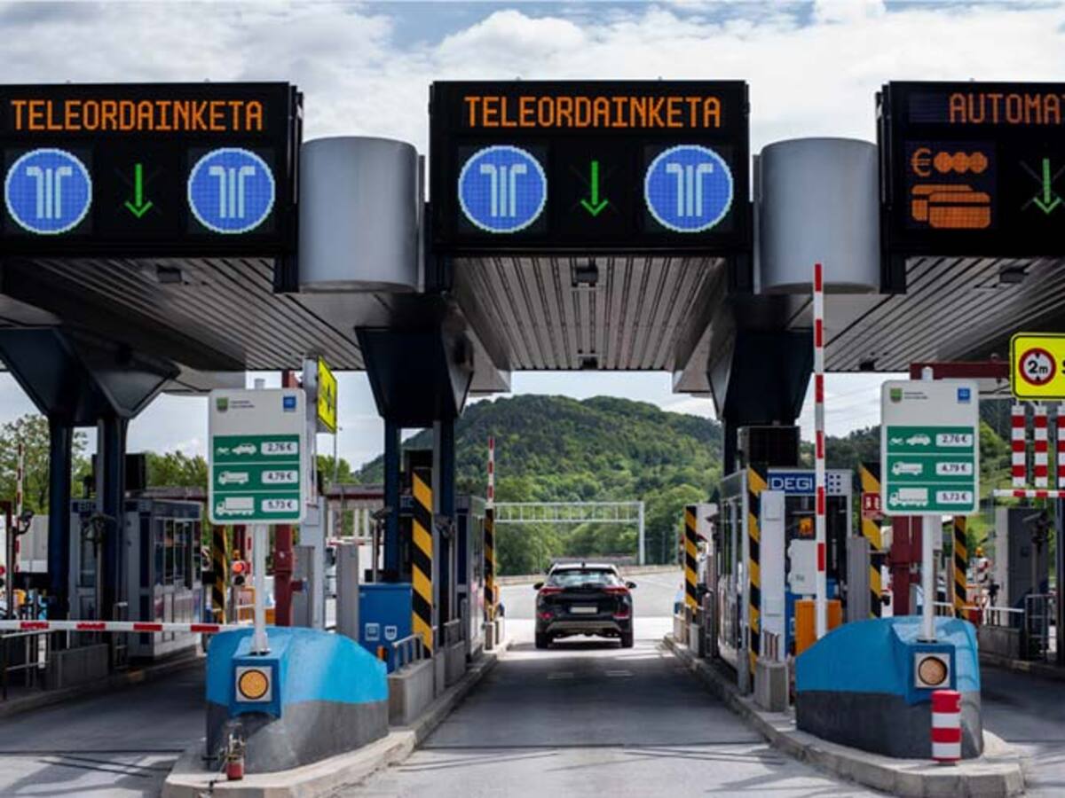La AP-8 renovará el peaje de Zestoa-Zumaia con pórtico “free flow”, pago contactless y tecnología antifraude