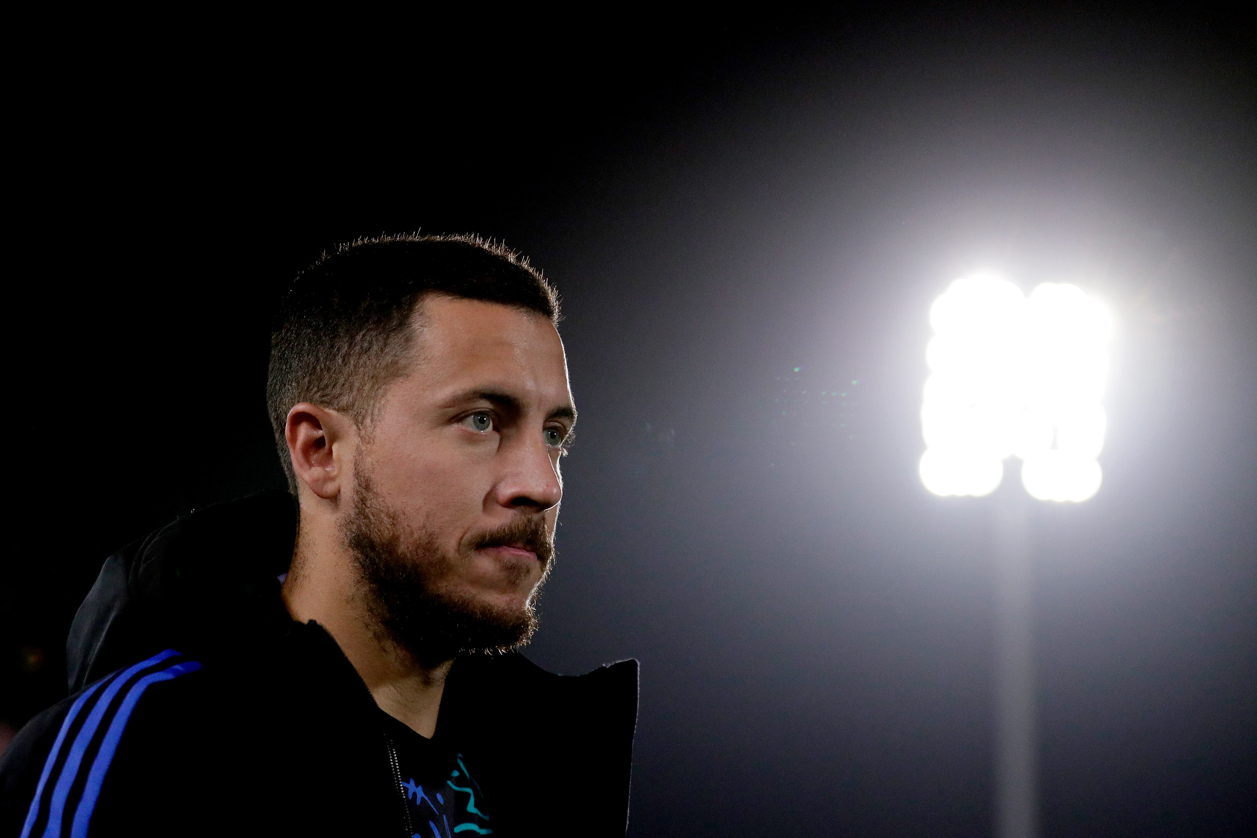 Eden Hazard, en el encuentro frente al Real Mallorca