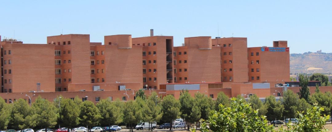 Vista general del Hospital Príncipe de Asturias de Alcalá de Henares. 