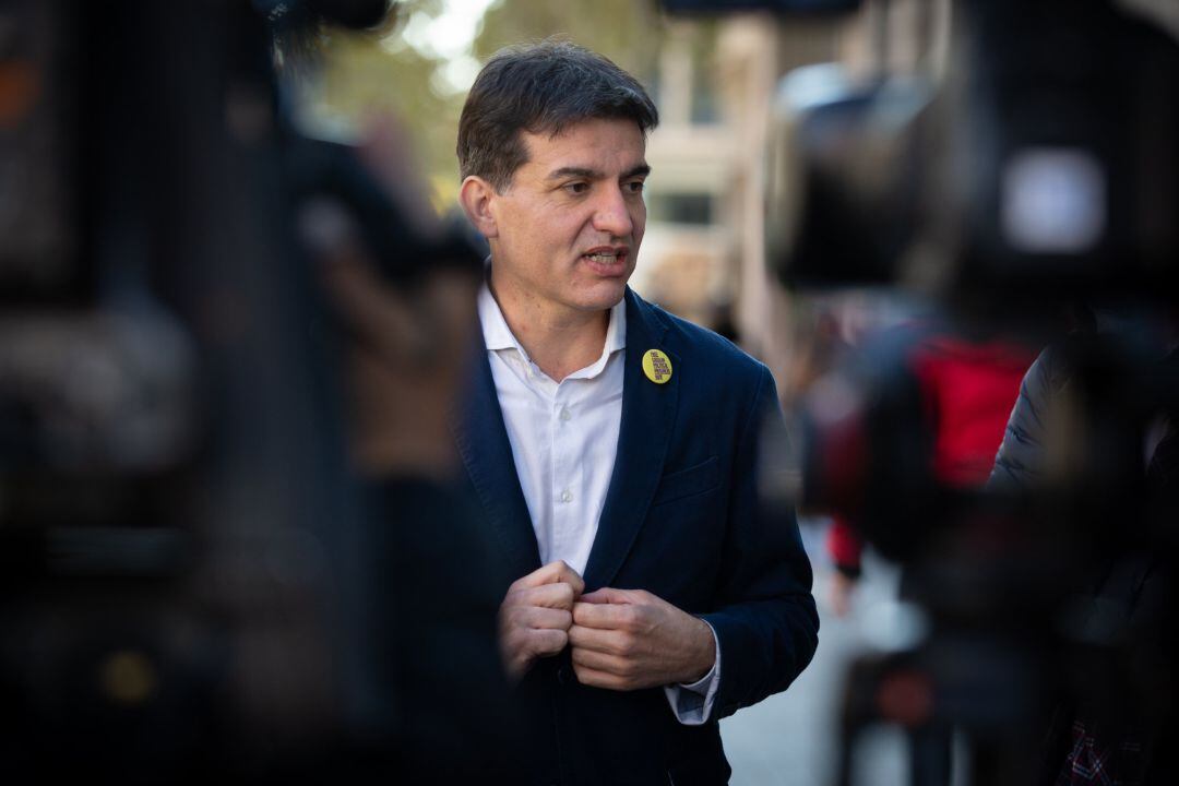 El presidente de ERC en el Parlament, Sergi Sabrià.