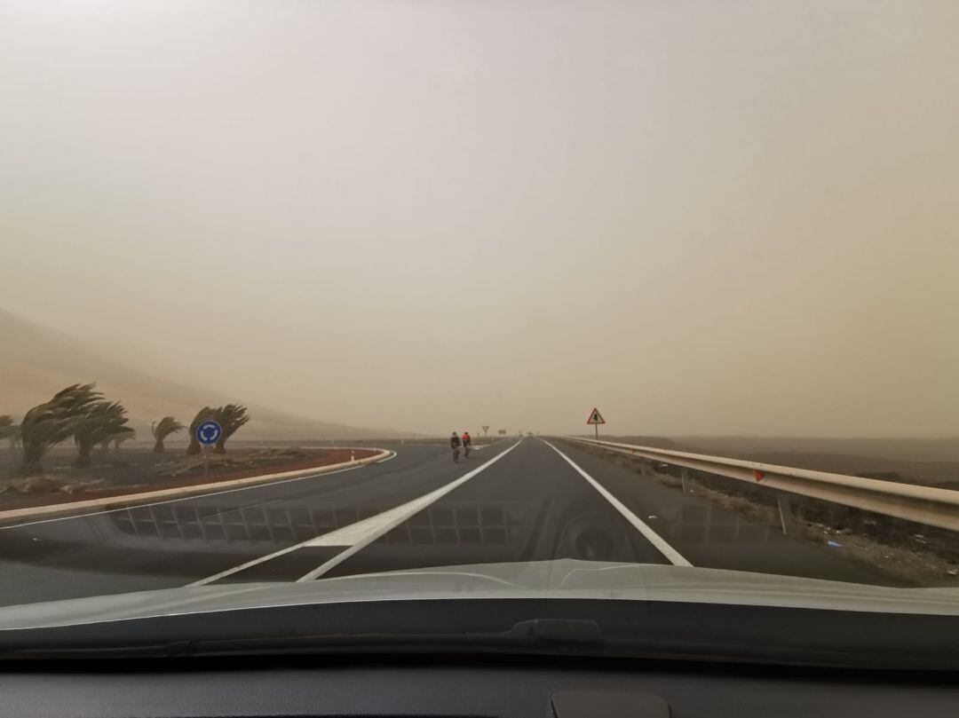 La calima en Lanzarote