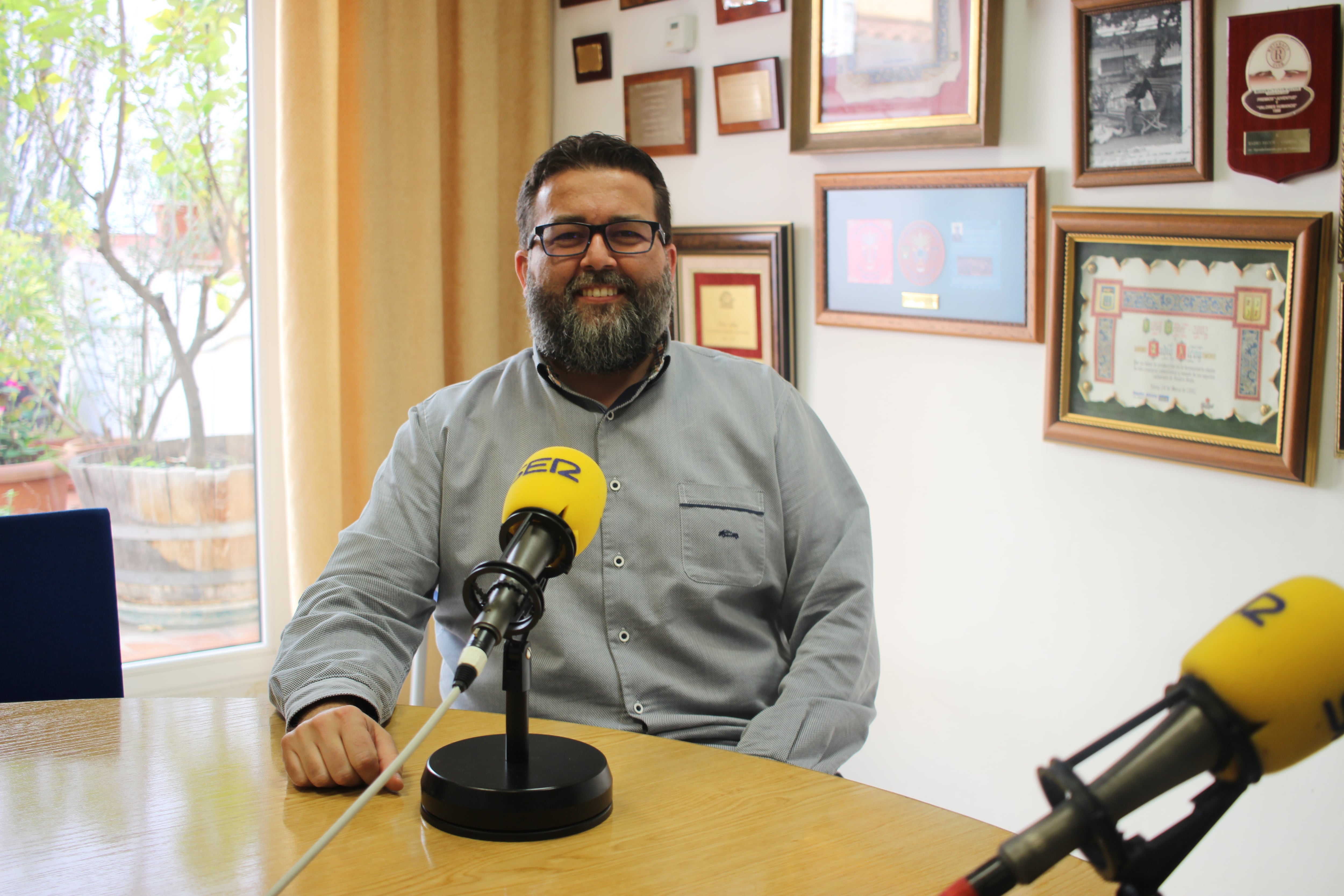 Lluís Vidal en Radio Alcoy