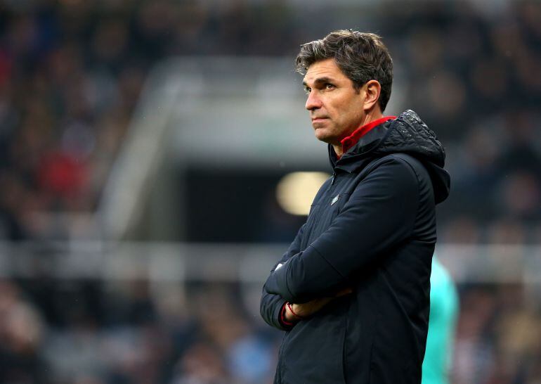 Mauricio Pellegrino durante un partido del Southampton. 