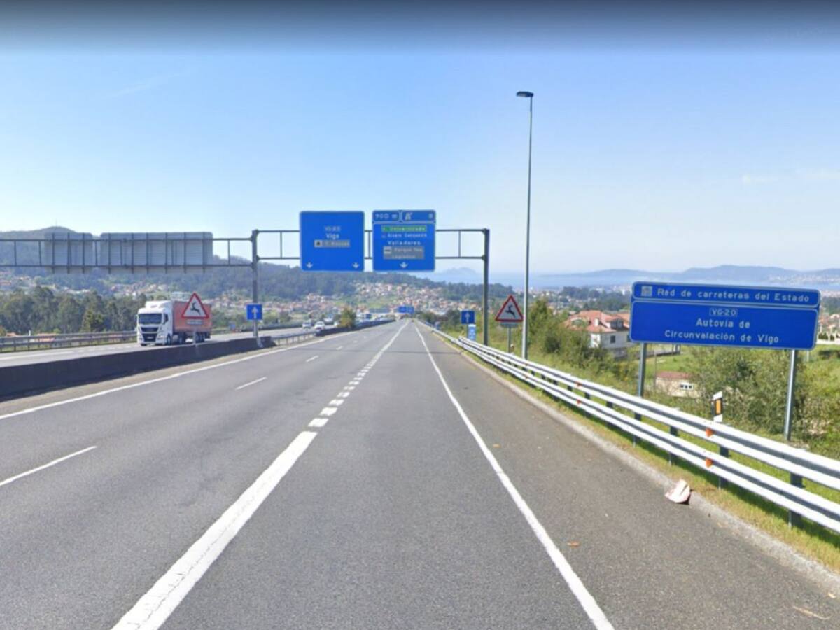 Corte de tráfico en la VG-20 por obras en un viaducto