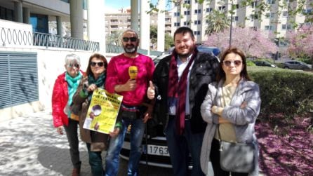 Junta directiva de la Asociación de vecinos de Penyaroja